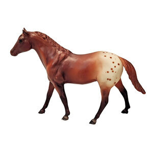 Breyer Paddock Pal Little Bits #1617 Chestnut Blanket Appaloosa Quarter Horse